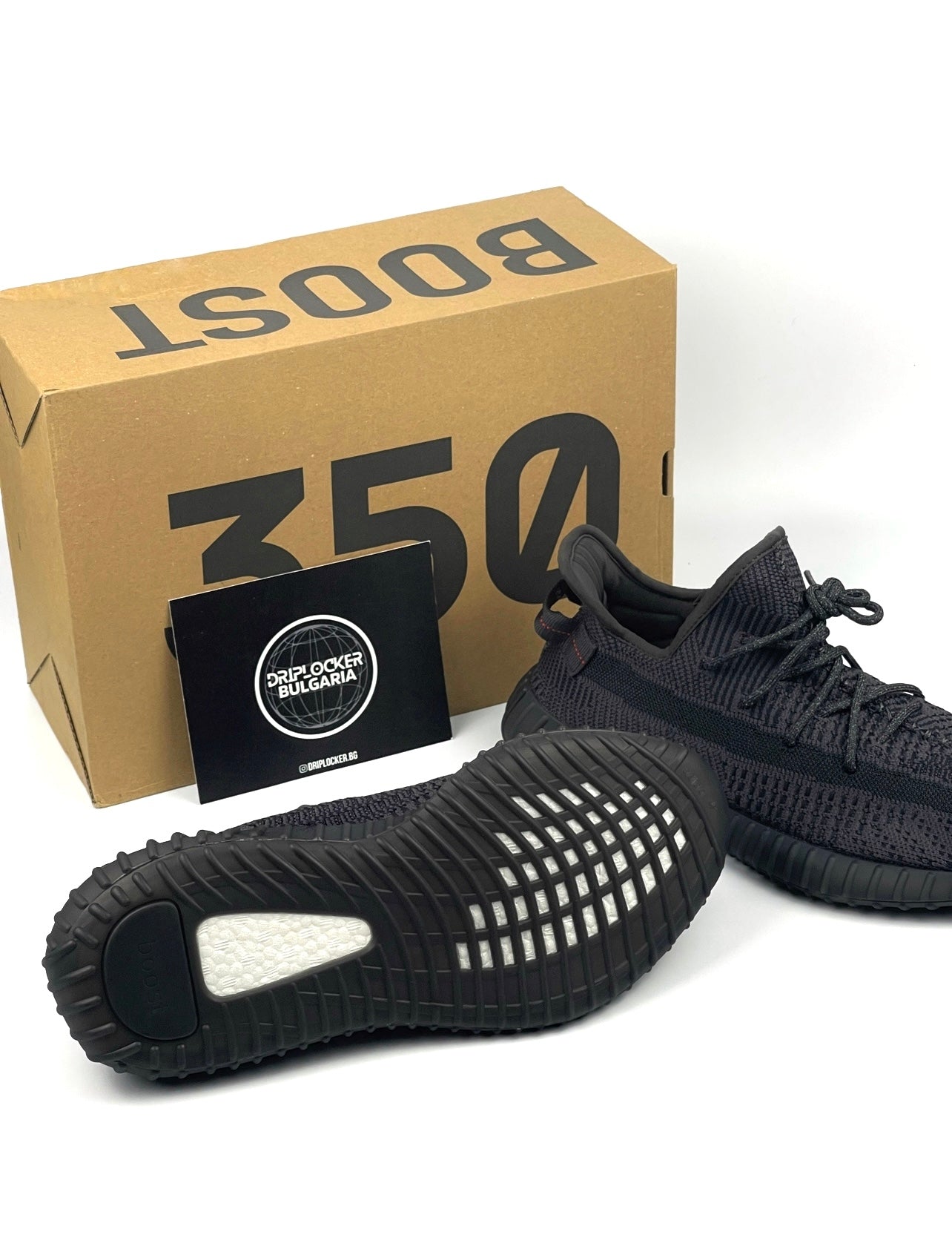 YZY BOOST 350 V2 STATIC BLACK DRIPLOCKER.BG