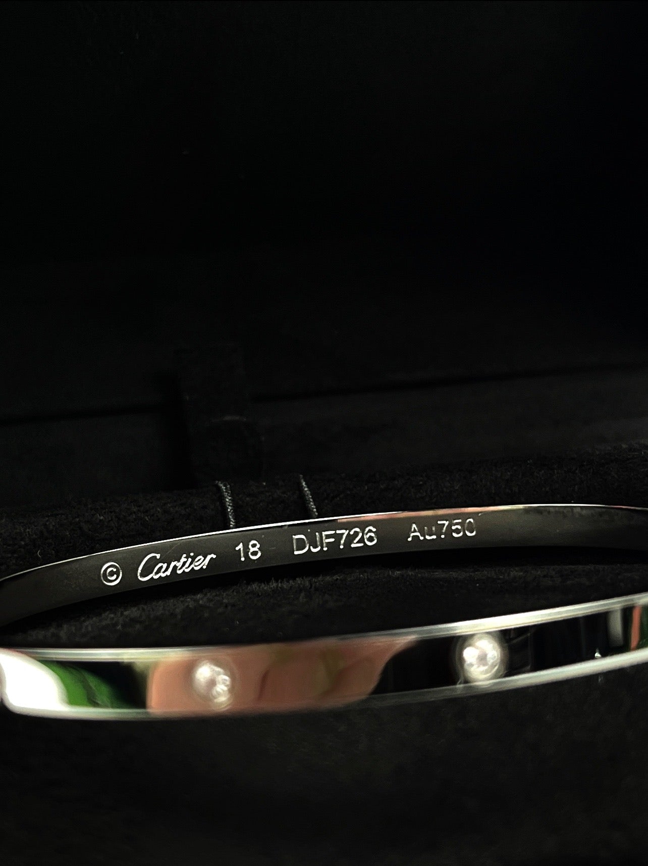 Cartier Love - Subțire Argintiu