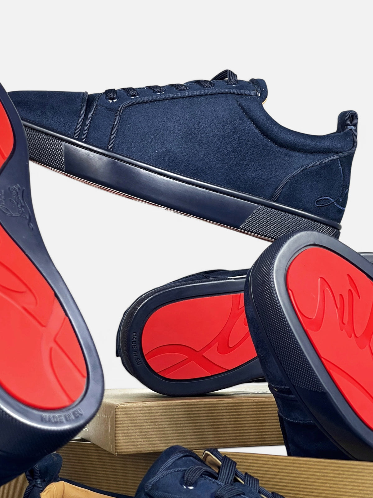 Louboutin Albastru Marin