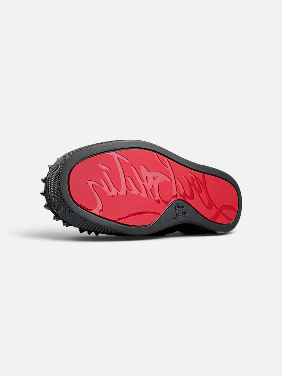 Louboutin Velur Negru