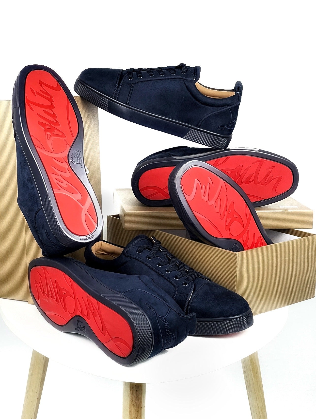 Louboutin Albastru Marin
