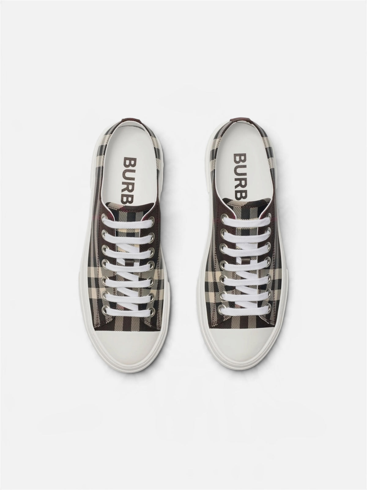 Check-Pattern Sneaker