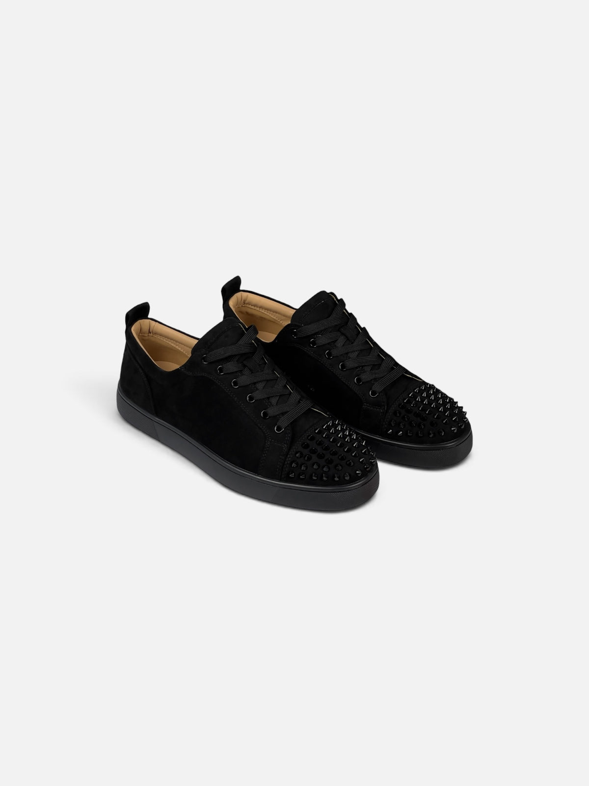 Louboutin Velur Negru