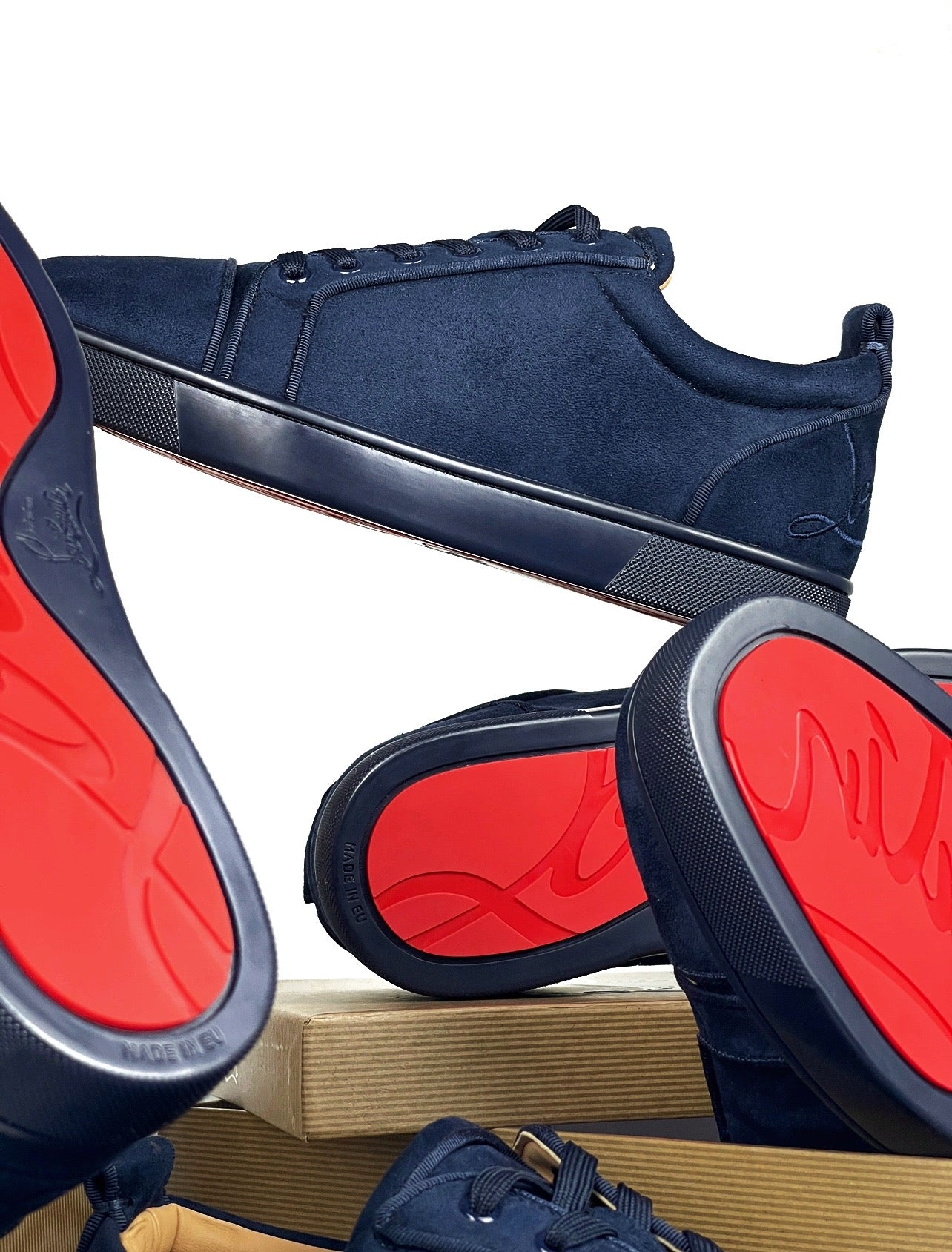 Louboutin Albastru Marin